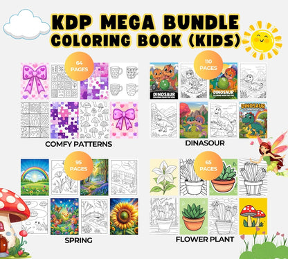 20K Coloring Pages KDP Bundle + PLR